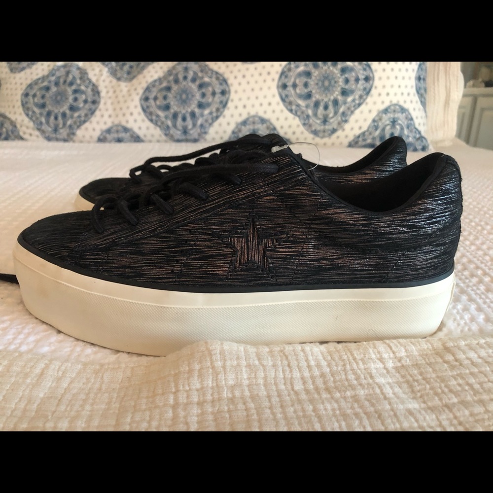 Black Platform Converse!